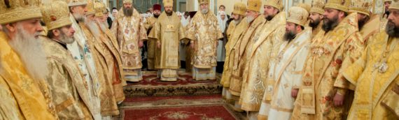 Сонм духовенства УПЦ молитвенно отметил день рождения Блаженнейшего Митрополита Владимира