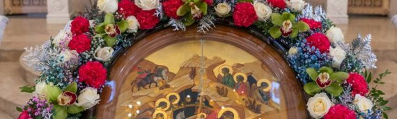 07 января, в праздник Рождества Господа Бога и Спаса нашего Иисуса Христа, в нашем храме была совершена Божественная Литургия.