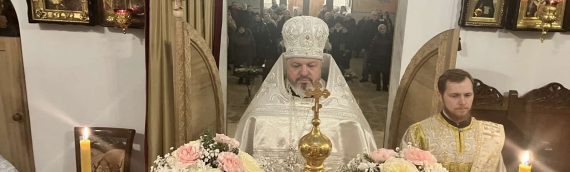 06 января, накануне праздника Рождества Господа Бога и Спаса нашего Иисуса Христа, в нашем храме было совершено праздничное Всенощное бдение.