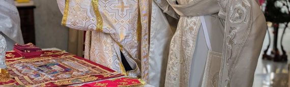 14 января, в праздник Обрезания Господня и день памяти свт. Василия, архиепископа Кесарии Каппадокийской, в нашем храме была совершена Божественная Литургия.