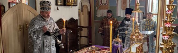 25 февраля, в среду первой седмицы Великого поста, в нашем храме была отслужена первая Божественная Литургия Преждеосвященных Даров.