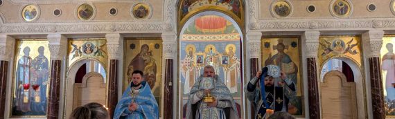 15 февраля, в неделю мясопустную, о Страшном Суде, в праздник Сретения Господа Бога и Спаса нашего Иисуса Христа, в нашем храме состоялось праздничное воскресное Богослужение.