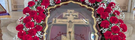 15 марта, в неделю 3-ю Великого поста, Крестопоклонную, в нашем храме была совершена Божественная Литургия.