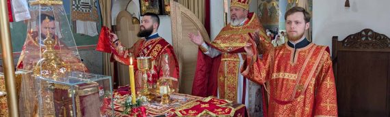 10 мая, в 5-ю неделю по Пасхе, о самаряныне, в нашем храме состоялось праздничное воскресное Богослужение.